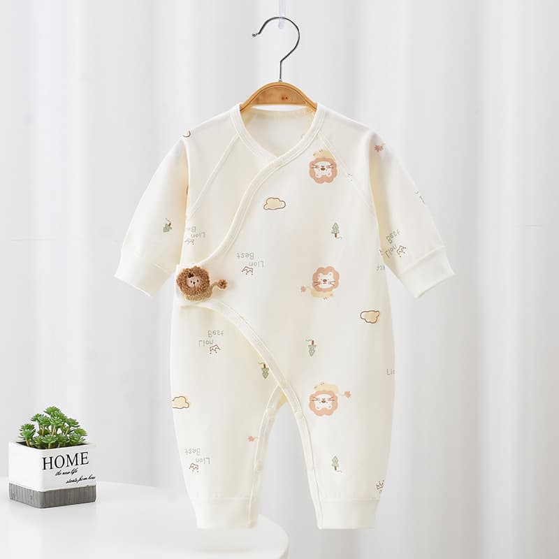 Free Shipping Newborn Butterfly Suit 100% Cotton Class A Four Seasons 0-6 Months Baby Onesie Newborn Infant Bodysuit