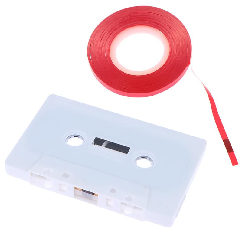 Cassette Splicing Tape, Recording Tape Adhesive Strip, Special Adhesive Strip, New Blank Tape Without Core or Case