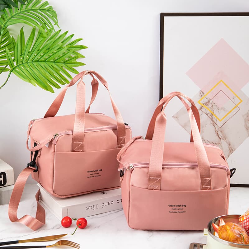 Large Capacity Lunch Box for Office Workers and Students, Insulated Bag Tote for Carrying Meals Outdoors, Portable Picnic Bag