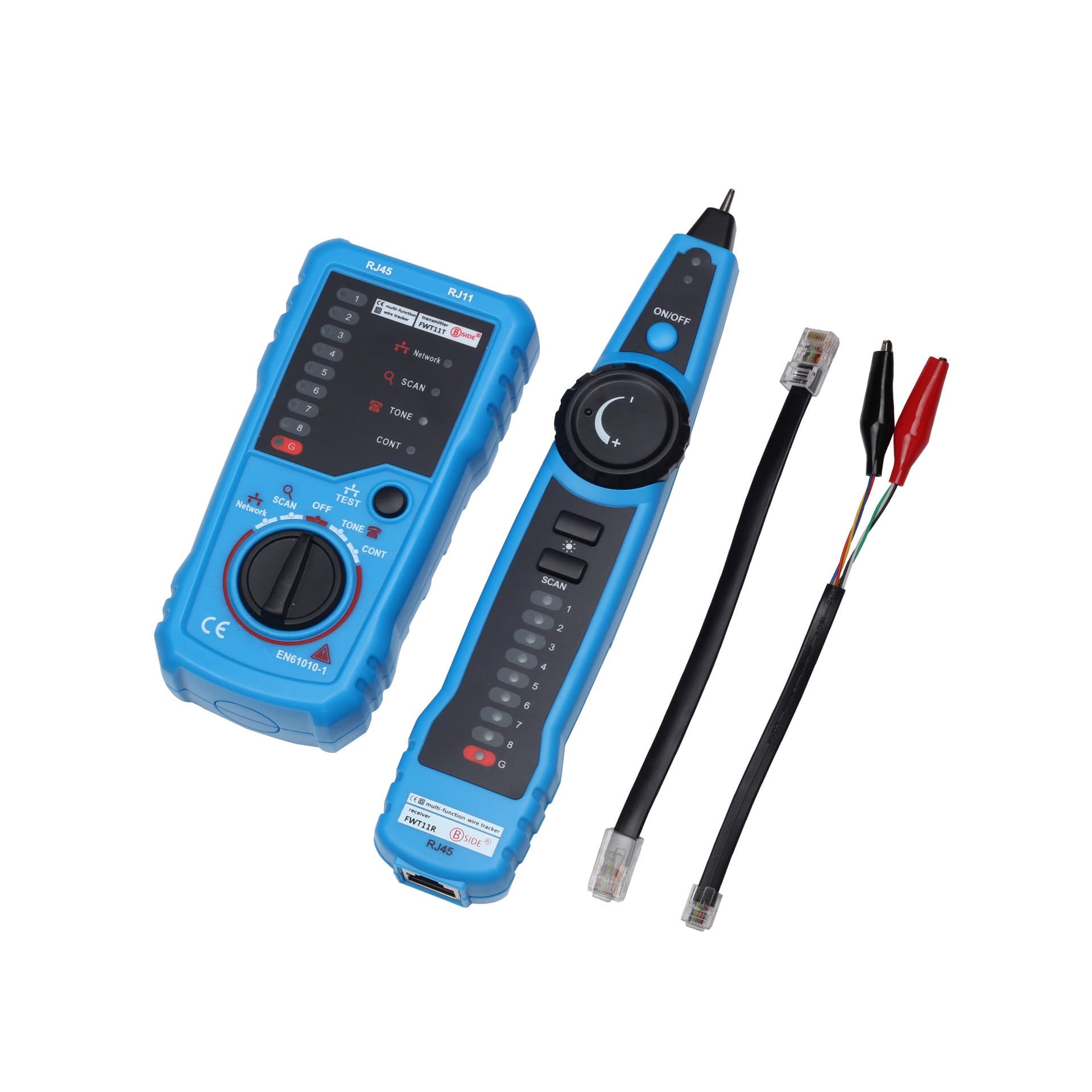 BSIDE multifunctional network line finder cable line tracker FWT11 anti-interference network cable telephone detection line checker