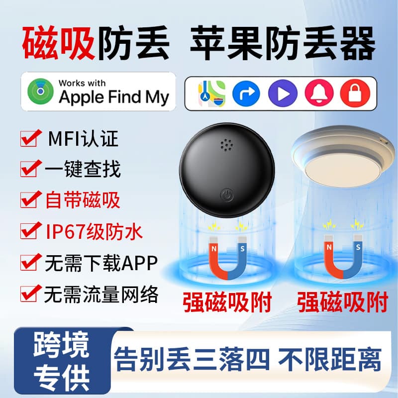 Global Magnetic Anti-Loss Tracker Smart Finder Precision Locator Key Wallet Guardian
