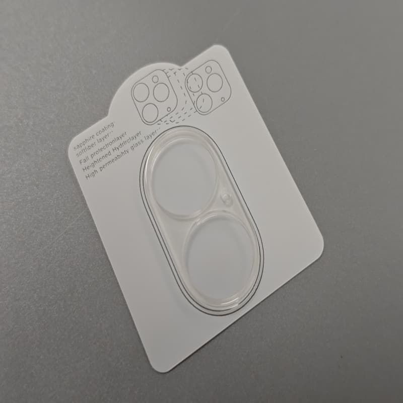 Compatible with Apple iPhone 17 camera lens protector, high-aluminum double-strength transparent version