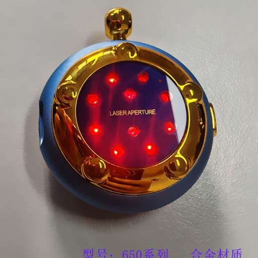 Jiugong Light Moxibustion Heart Protector, Heart Protection Pendant with Sapphire and Laser Watch/Wristband 650 Therapy Device