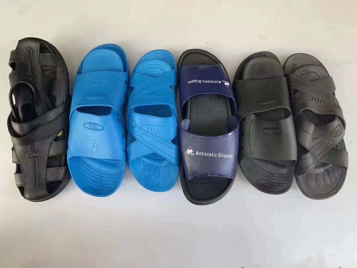 Factory direct sales SPU anti-static shoes, dust-free slippers, electronics factory slippers, bulk discounts available