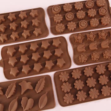 In Stock Cross-Border Cake Mold Multiple Styles Silicone Chocolate Mold Love Animal Baking Mold Easy Release