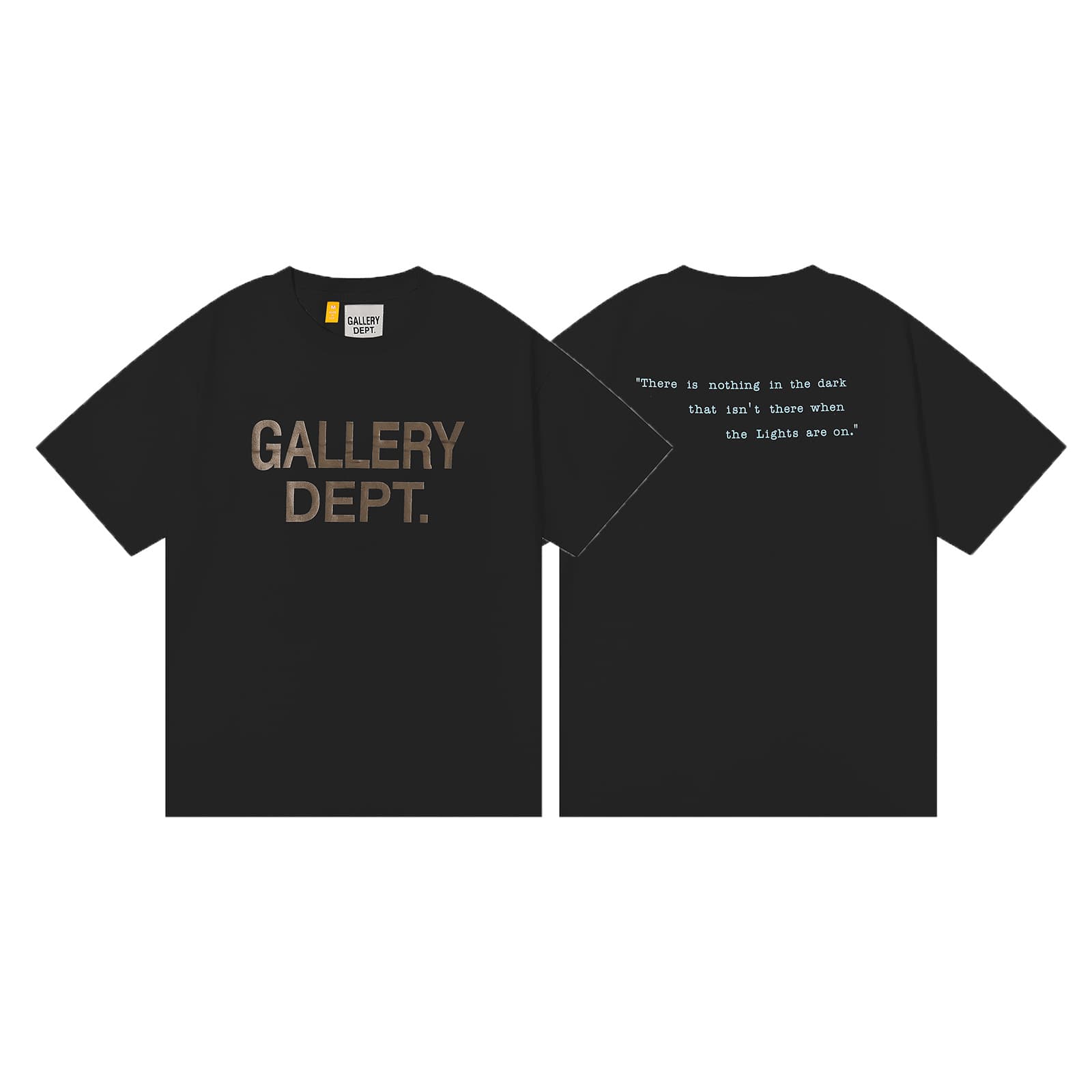 American High Street Streetwear Black Soul Slogan Letter Print Loose Street Casual Unisex Short Sleeve Crew Neck T-Shirt