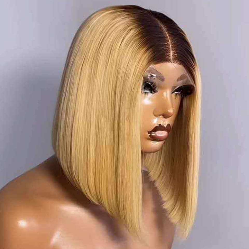 Glueless Wig DD Bone Straight Human Hair Wig Export Wig