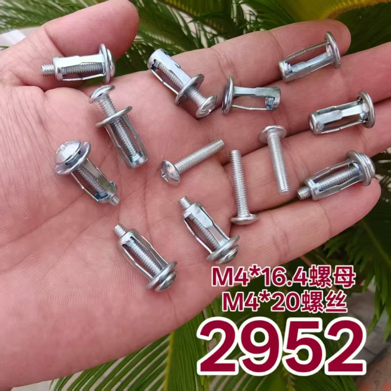 Flower Petal Nut Expansion Screw Wholesale Hollow Sheet Metal Fixing Lantern Expansion Bolt M5 M6 Plastic Aluminum Plate Expansion