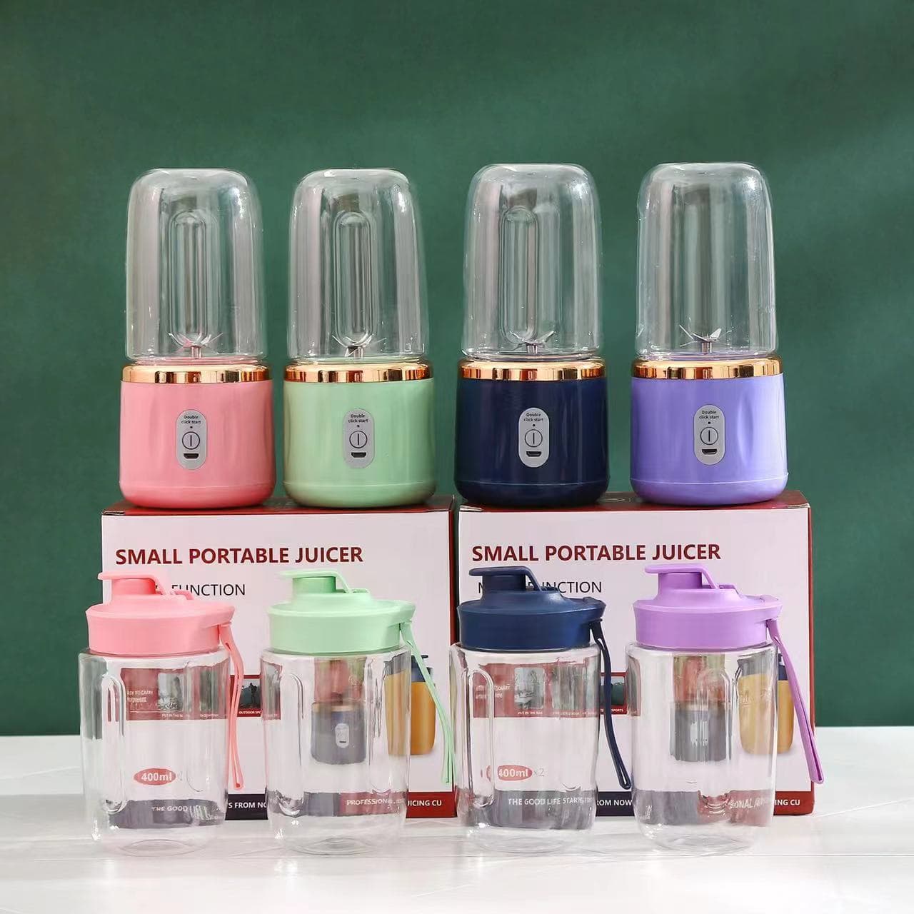 Cross-border Portable Juicer, Rechargeable Mini Juicer Cup, Household Wholesale Multifunctional Juice Blender