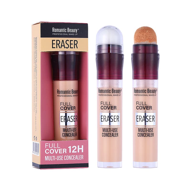 Cross-border Eraser Concealer Long-lasting Coverage Stick for Dark Circles, Blemishes, and Imperfections, Smudge-proof Liquid Concealer Foundation
