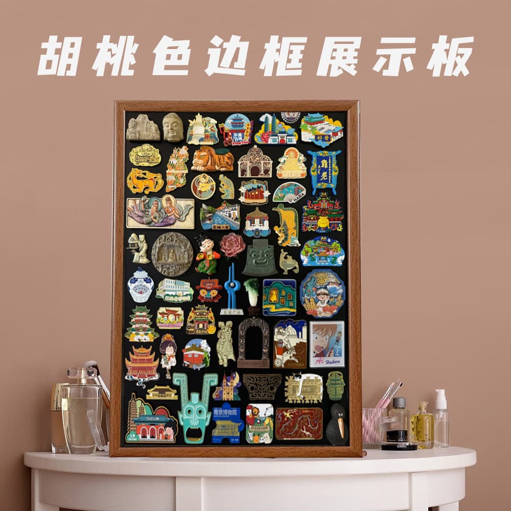 Magnetic blackboard refrigerator magnet display board magnetic storage board meter box cover shelf hanging magnetic
