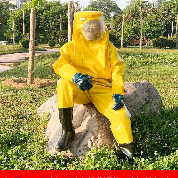[Small Wholesale] Cross-border Export Beekeeping Thickened PVC One-piece Bee Suit with Full-body Breathable Dual Fans