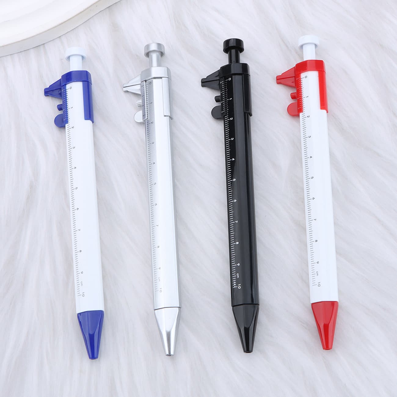New Multifunctional Vernier Caliper Shaped Ballpoint Pen - Hot Selling Gift for Promotions, Caliper Measuring Ballpoint Pen