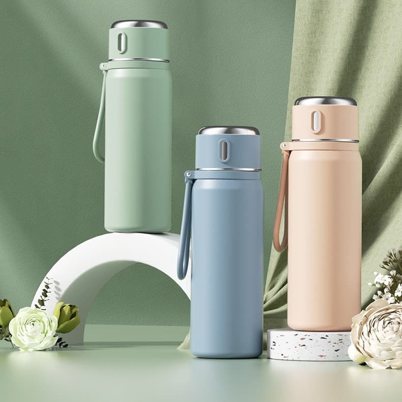 Cross-border new 316 stainless steel school and work office cup intelligent temperature display thermos cup new high-value water cup