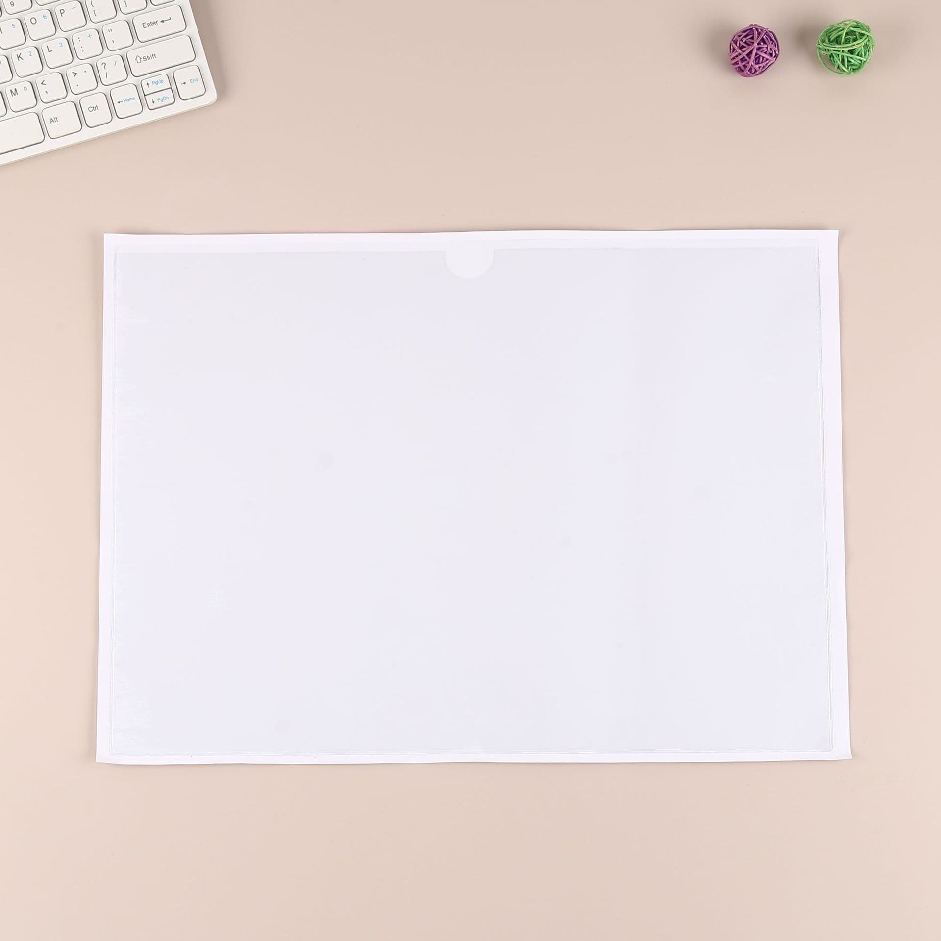 PVC student book covers, transparent 16K slot-in thickened protectors for textbooks and supplementary materials.