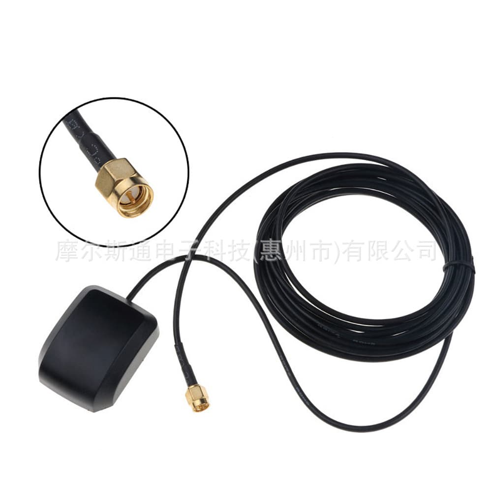 GPS Antenna for Car DVD Navigation GPS Satellite Positioning, SMA/FAKRA-C GPS Navigation Antenna
