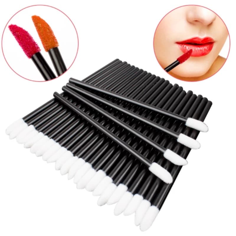 Disposable Lip Brush Eyelash Makeup Brush Eyelash Extension Mascara Lipstick Stick Cosmetic Makeup Tool Set