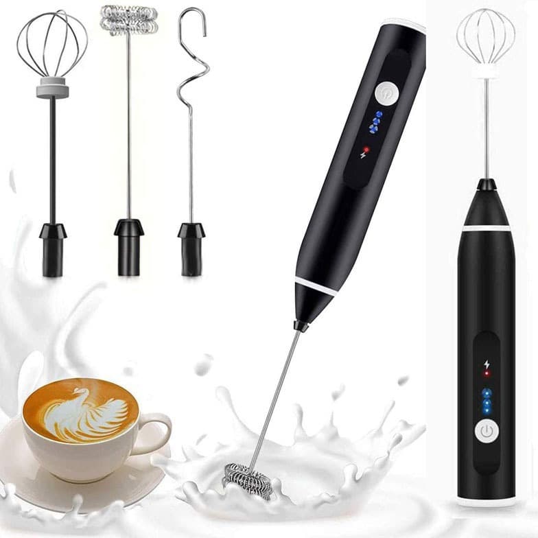 Amazon Kitchen Wholesale Electric Egg Beater, Small Household Electric Mixer, Milk Frother, Milk Foamer