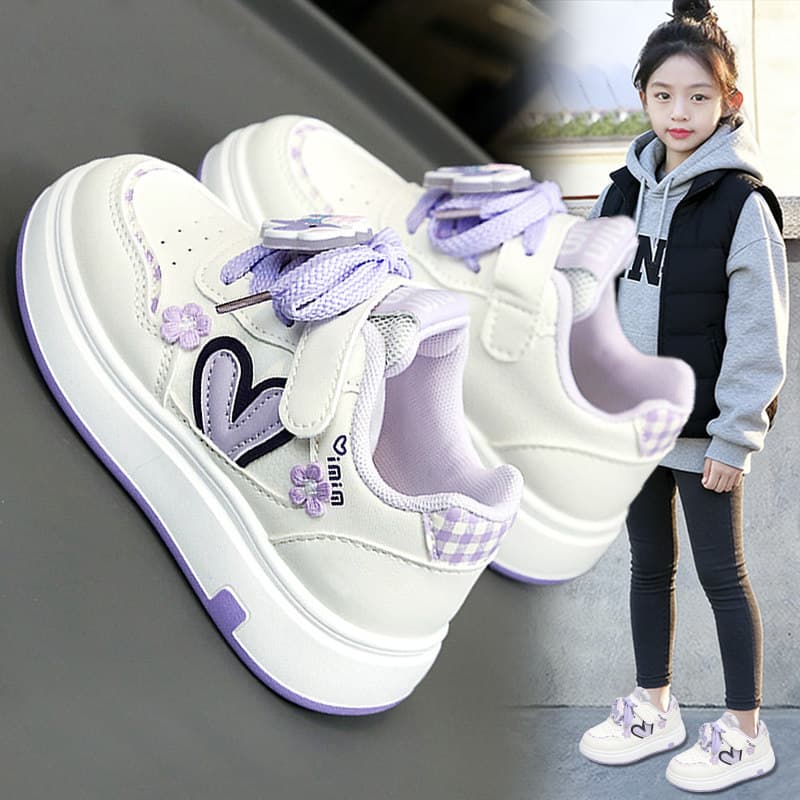 Children's Sports Shoes Girl's Flower Accessories Love Flowing Sand Oil Bag Bubble Gold Thread Sunflower Flower Shoe Clothing Accessories