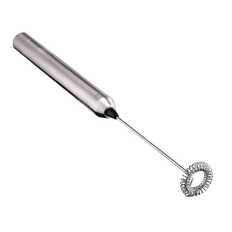 Handheld Electric Milk Frother for Coffee and Milk, Multi-use Whisk, Small Frother with 304 Stainless Steel