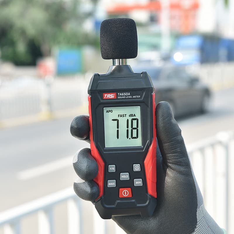 TASI Decibel Tester TA650A Noise Tester Household Volume Sound Detector Noise Meter
