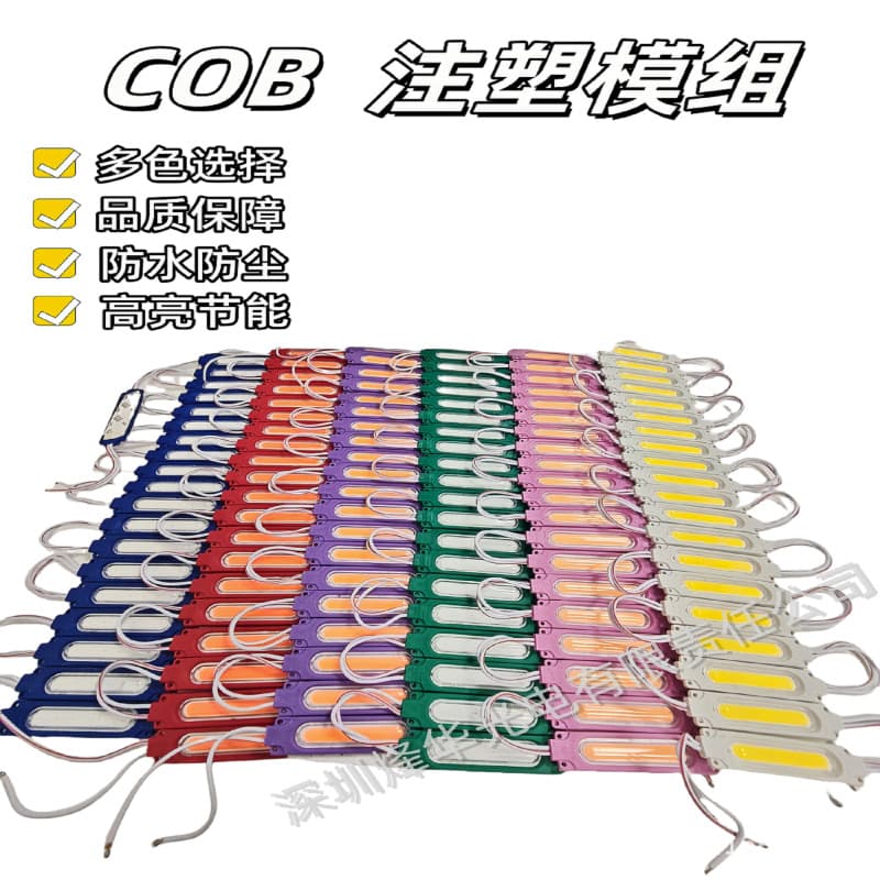Factory Direct LED Injection Molded Module 6818 Module COB 12V 24V Car Light Advertising Illuminated Letter
