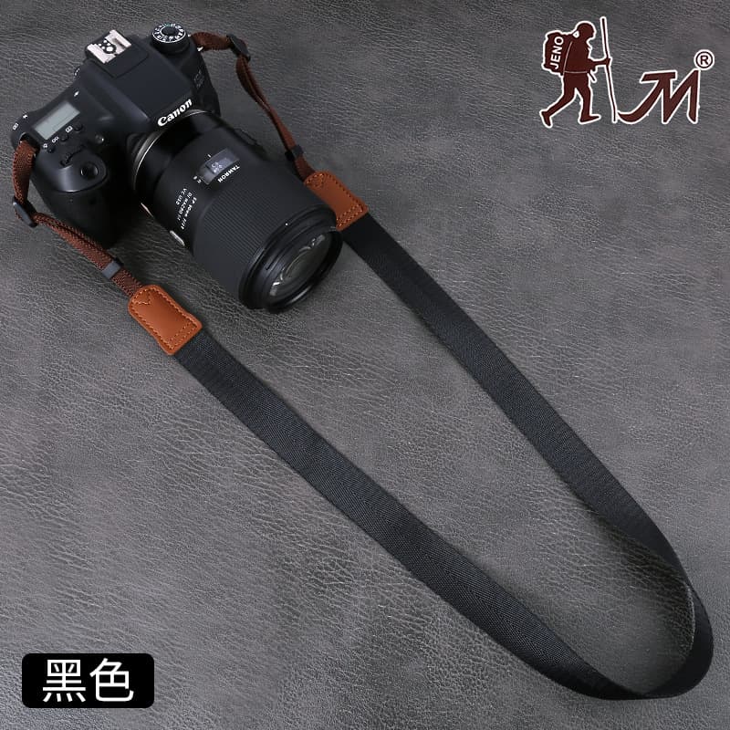 JN Design Crossbody Cotton Woven Retro DSLR Camera Strap, Universal for Fujifilm, Sony, Leica Mirrorless Cameras