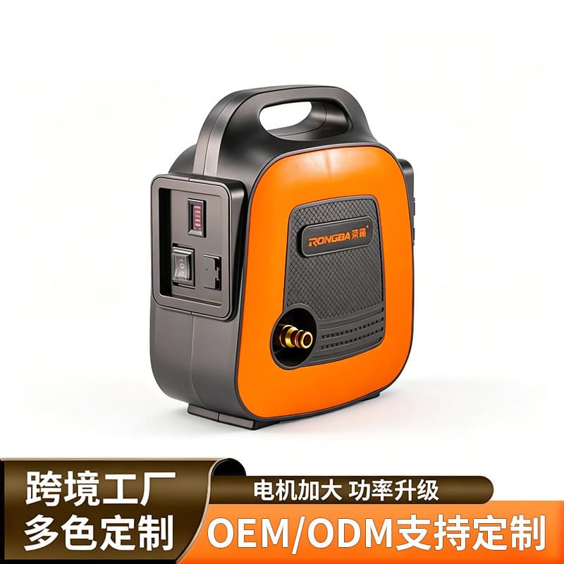 Rongba New Rechargeable Diaphragm Pump Outdoor Watering Machine Pump Four-Cylinder Booster Home Water Pump Irrigation Machine