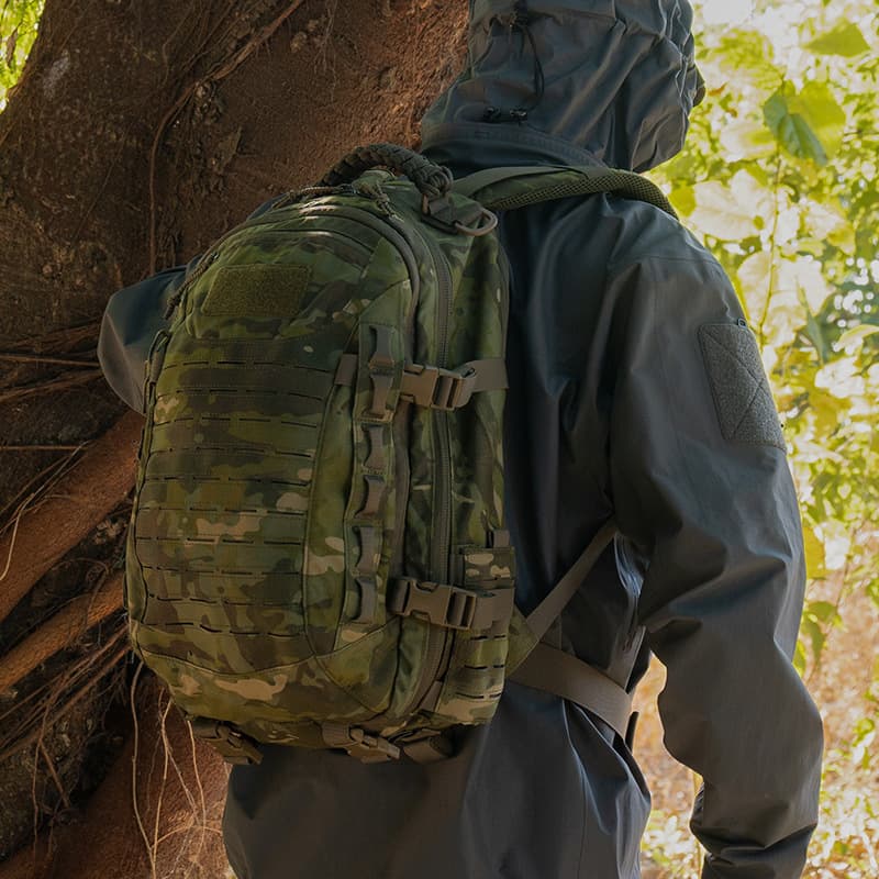 Tactical Dragon Egg Backpack Men's Outdoor Mountaineering Large Capacity Computer Backpack Raider Camouflage Backpack