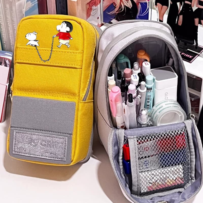 Japan kokuyo national reputation storage pencil bag collection large capacity high-value multi-functional portable storage bag stationery bag