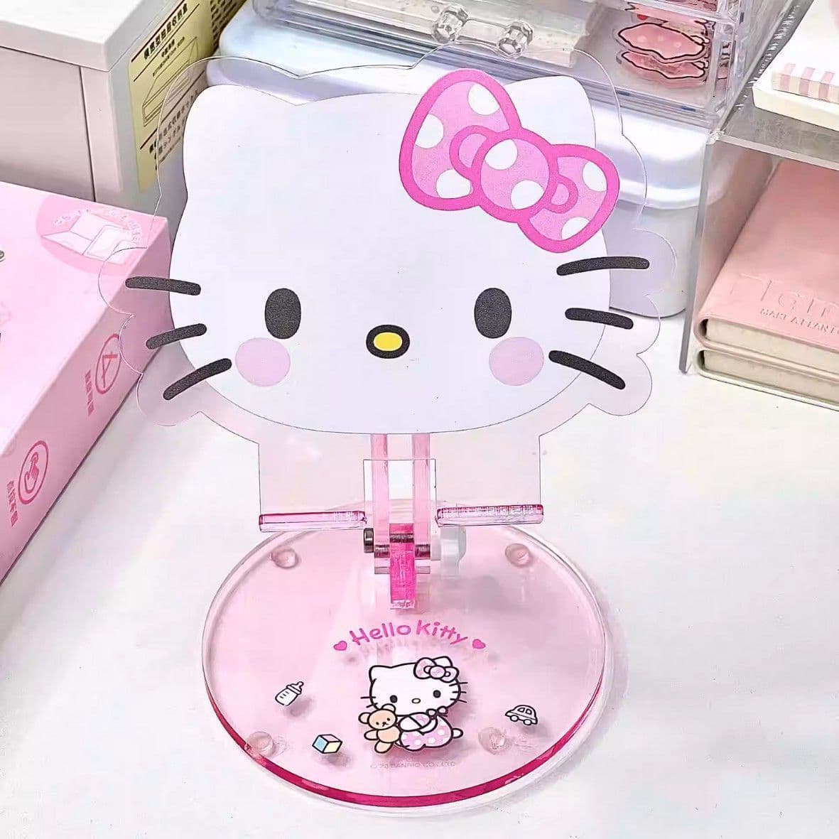 Best-selling KT Cat Phone Desktop Stand Kitty Phone Holder Lazy Tool for Binge-Watching