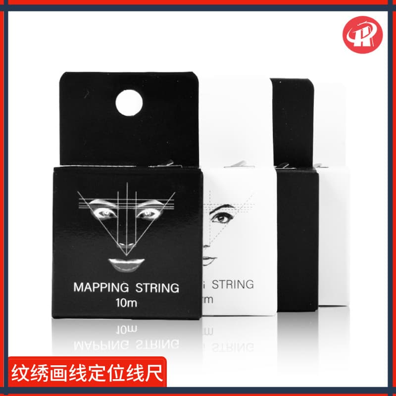 MappingString Ink Pattern Embroidery Thread Ruler Positioning Ink Line Box Positioning Mapping Line Box Ruler