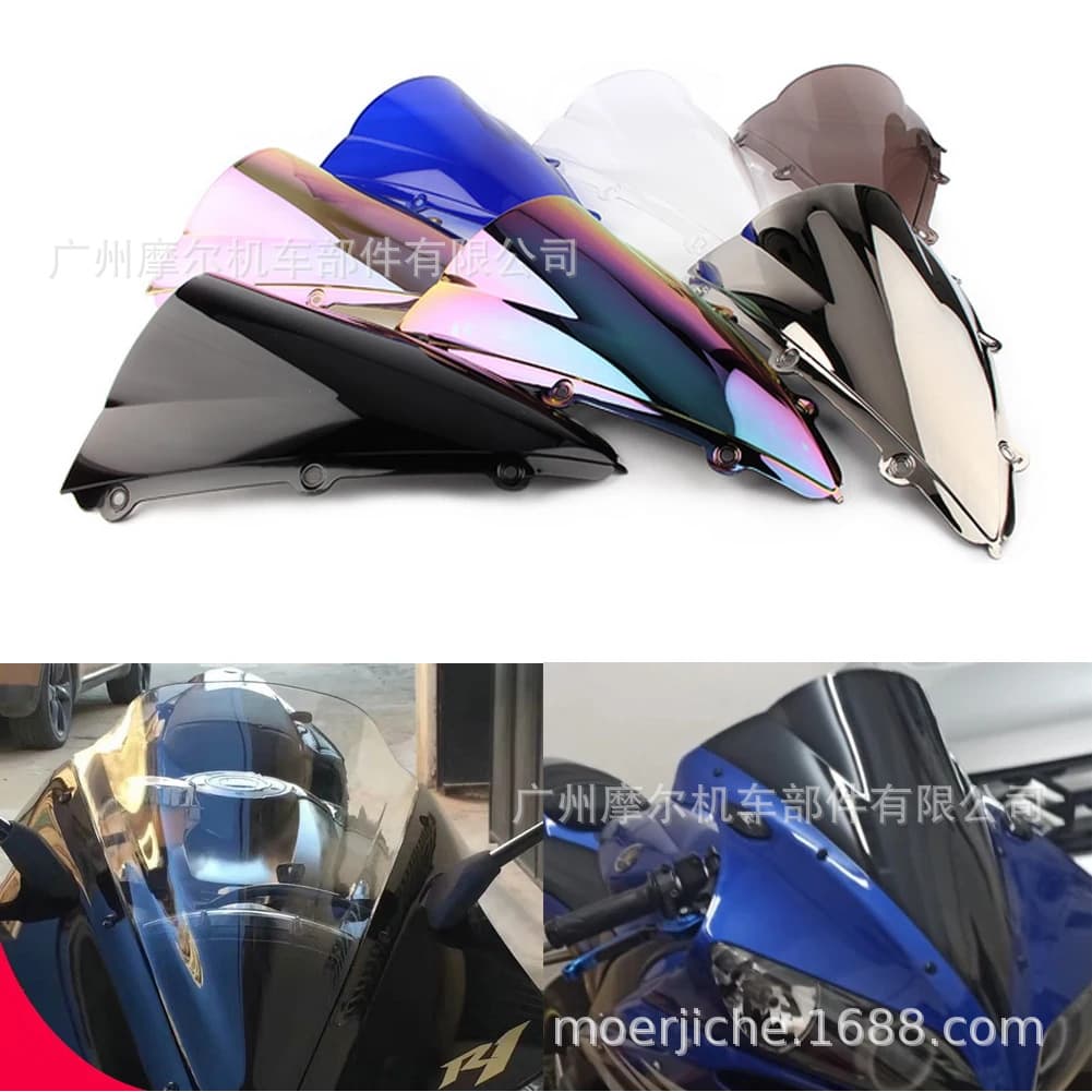 Compatible with Yamaha YZF1000 R1 2004 2005 2006 YZF R1 Windshield Front Windscreen