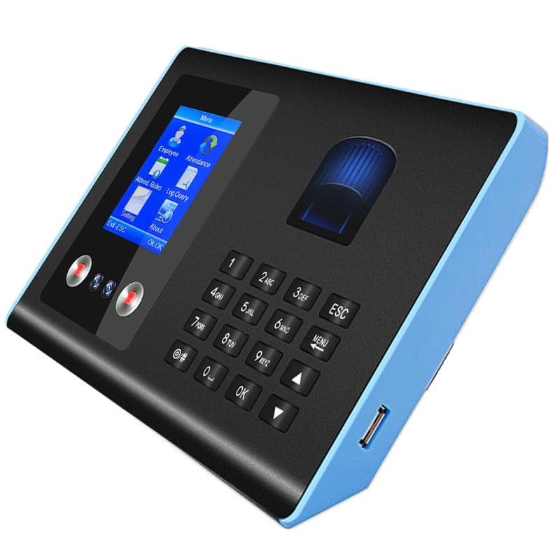 Attendance Machine FA01 Face Recognition Fingerprint Facial Employee Company Canteen Check-in Bilingual Chinese-English Punch Clock