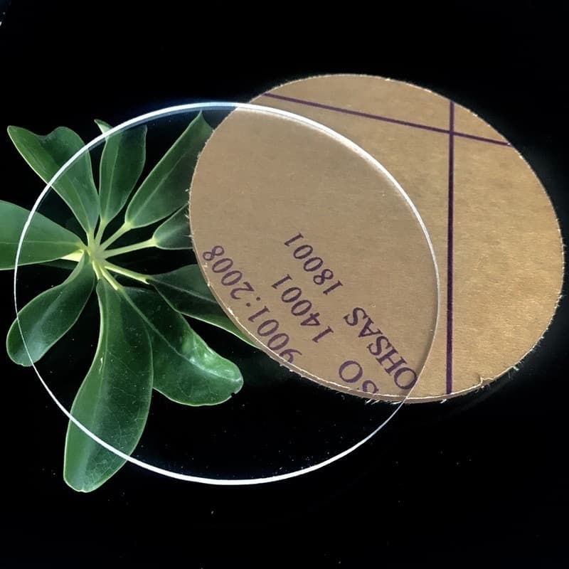 Cross-border Exclusive 5mm Transparent Acrylic Round Disc Laser Cut Base Tray, Figure Stand Round Piece