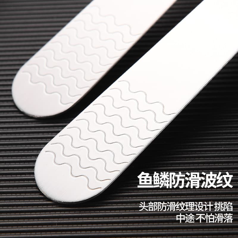 Stainless Steel Dumpling Filling Spoon Wonton Dumpling Tool Filling Scoop Stirring Straight Spoon Filling Pick