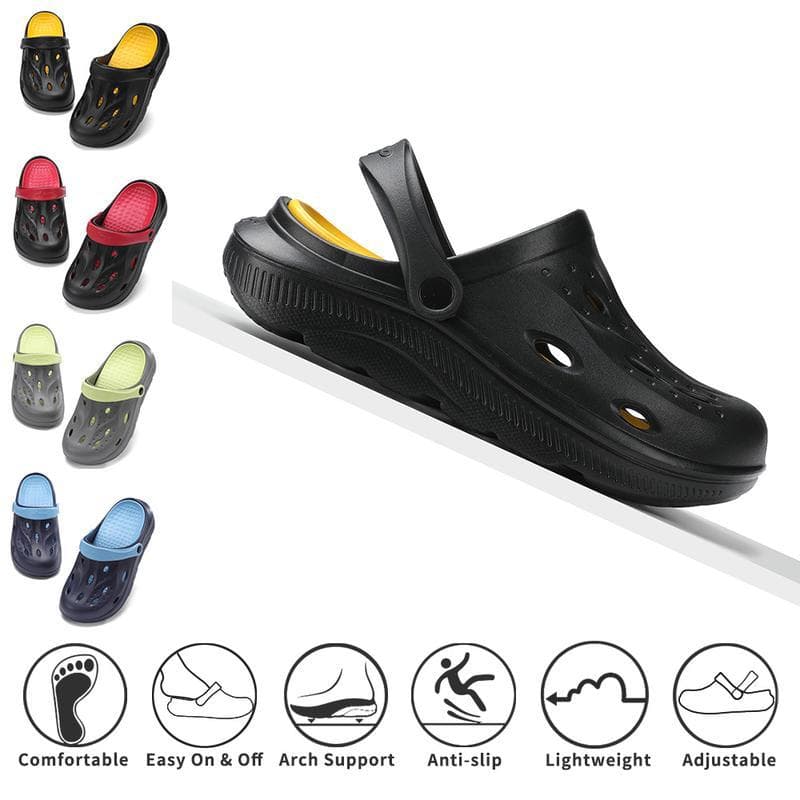 A 75045 EVA Double Layer Soft Sole Shoes