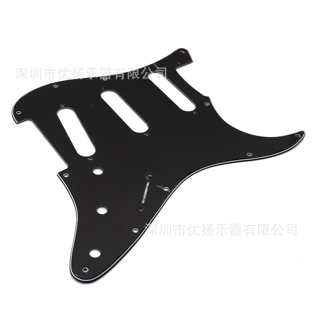 Electric guitar pickguard ST electric guitar pickguard SSS pickguard Single pickup pickguard Three-layer pickguard