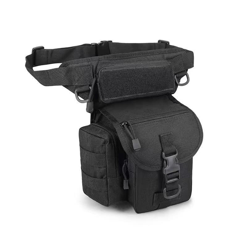 Tactical Leg Pack for Military Enthusiasts, Multi-Function Leg Holster for Outdoor Field, Special Forces, Cycling, Motorcycle Leg Bag, Sports Waist Pack