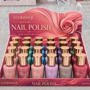 New Cross-Border Nail Polish Luxury Series Red 12-Color Non-Removable Oil-Based Nail Polish Factory Direct Supply