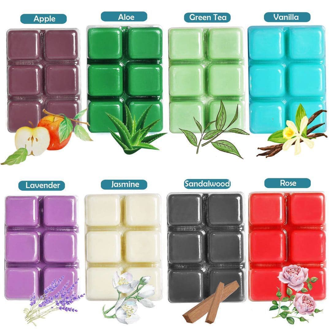 Amazon's best-selling indoor aromatherapy wax block, soy wax, plant essential oil, aromatherapy furnace, customized candle, cross-border supply