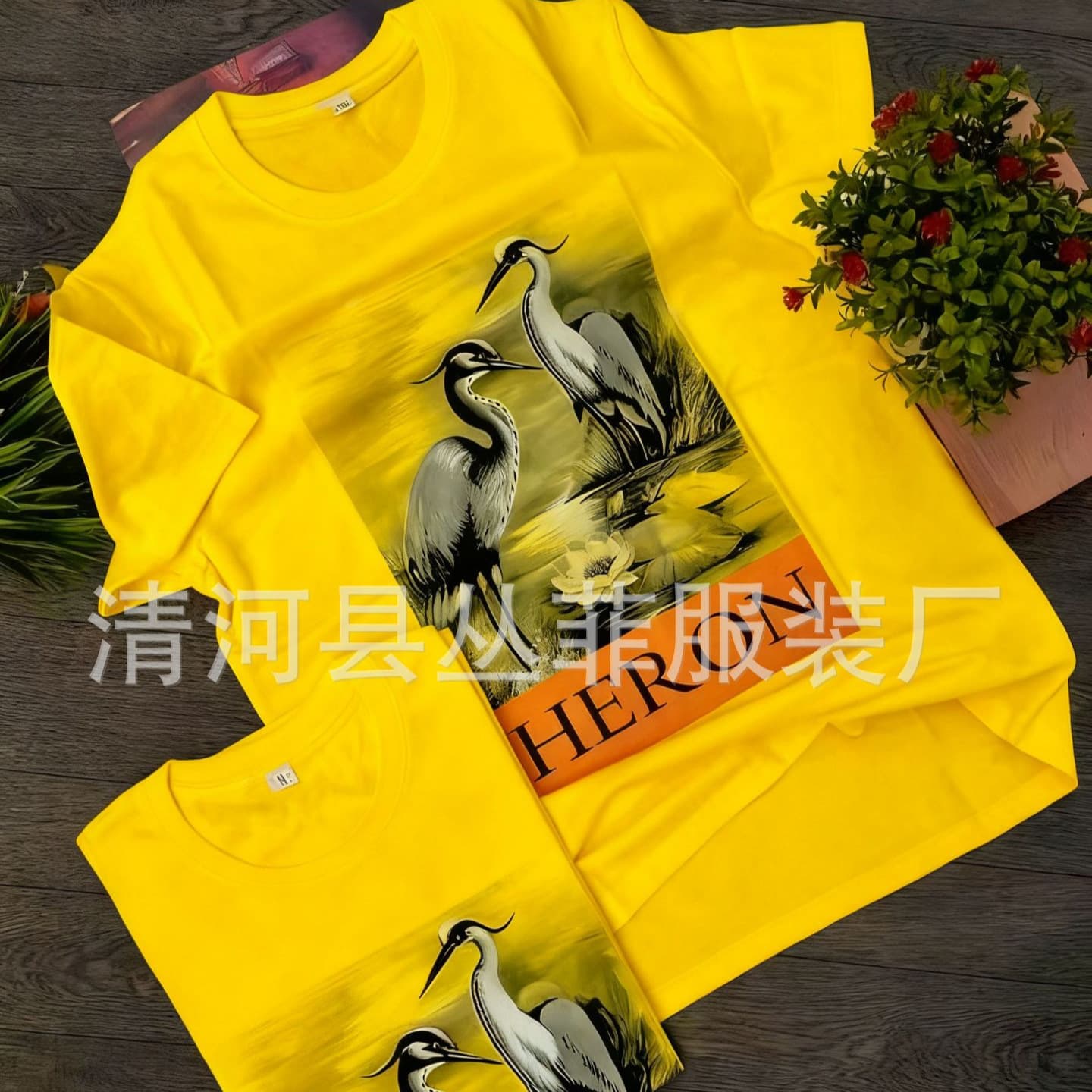 Cross-border trade high-quality new printed pure cotton short-sleeve T-shirt for men and women, summer women's short-sleeve wholesale