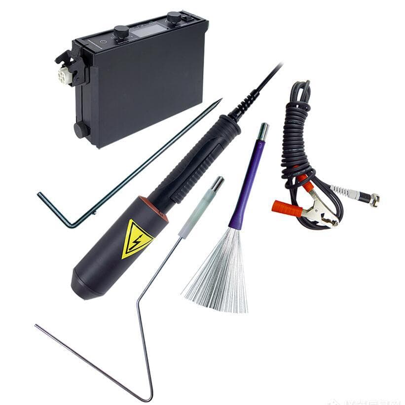 Czech Norton K2.1 Electric Spark Leak Detector with voltage range 2-35kV for detecting anti-corrosion coating thickness up to 12mm.