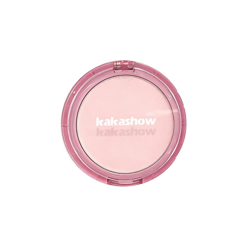 Kakashow Double Layer Matte Highlighter Powder Natural 3D Brightening Skin Tone Fine Texture Highlighter Blush Palette