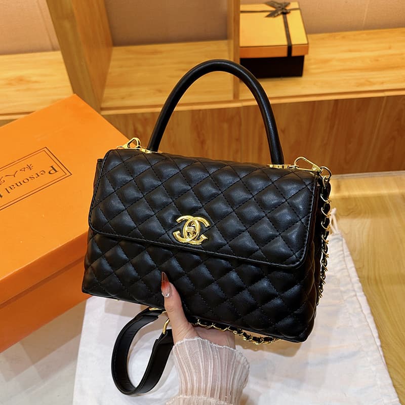Premium Quilted Handbag for Women 2026 Cross-Border New Light Luxury Fashion Small Fragrance Style Chain Shoulder Crossbody Bag