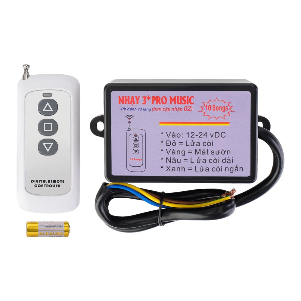 Vietnam's Best-Selling Ten-Tone Snail Horn Controller, 10 Music Horn Controller, Multi-Tone Horn Controller with Buttons