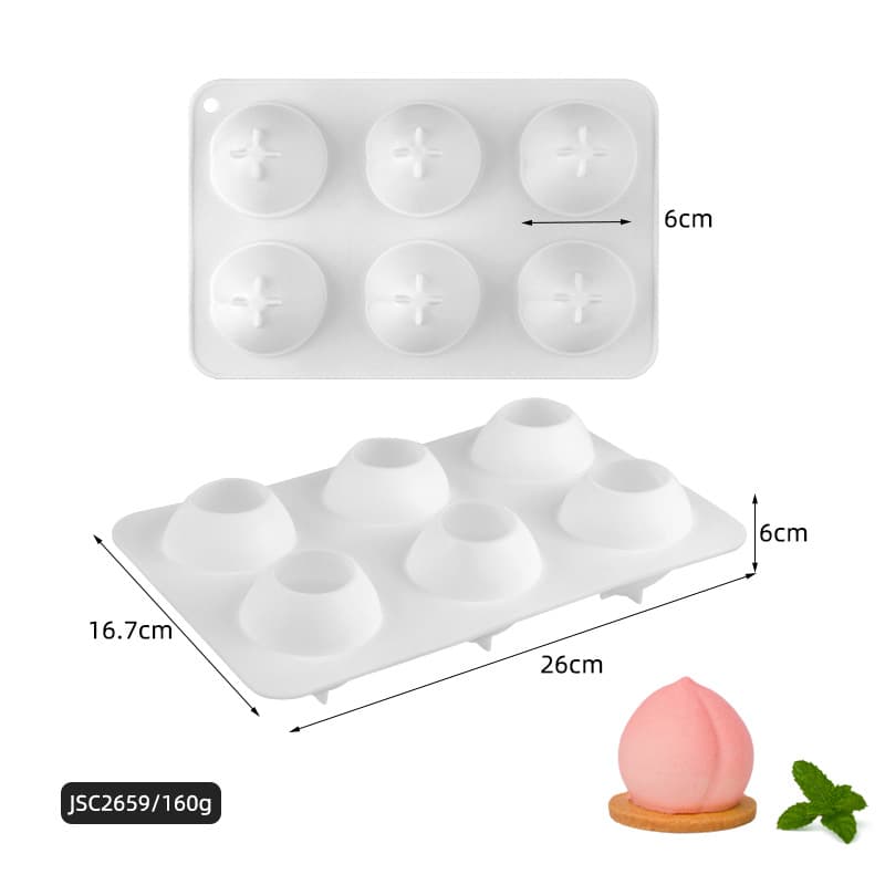Cross-border Hot-selling Silicone Cake Mold Mousse Fruit Party Diamond Heart-shaped Cake Baking Set Factory Wholesale