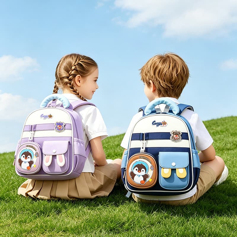 Kindergarten Backpack for Ages 3-6, Cartoon Cute Kids School Bag, Boys and Girls Children's Double Shoulder Backpack