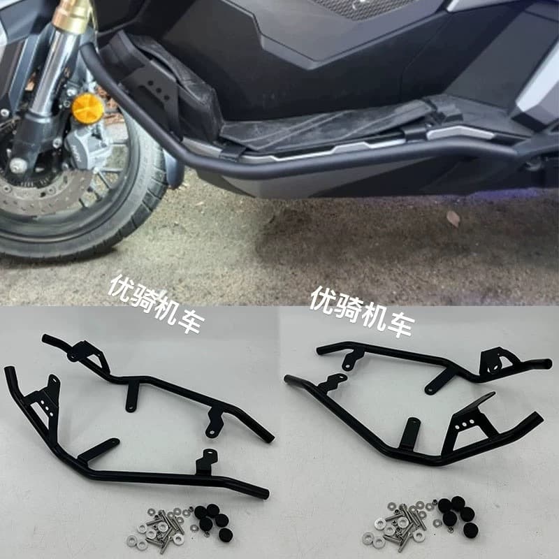 Compatible with Honda ADV350 Motorcycle Modification Body Guard Bar Crash Protection Frame Bumper Body Anti-Fall Bar Accessories