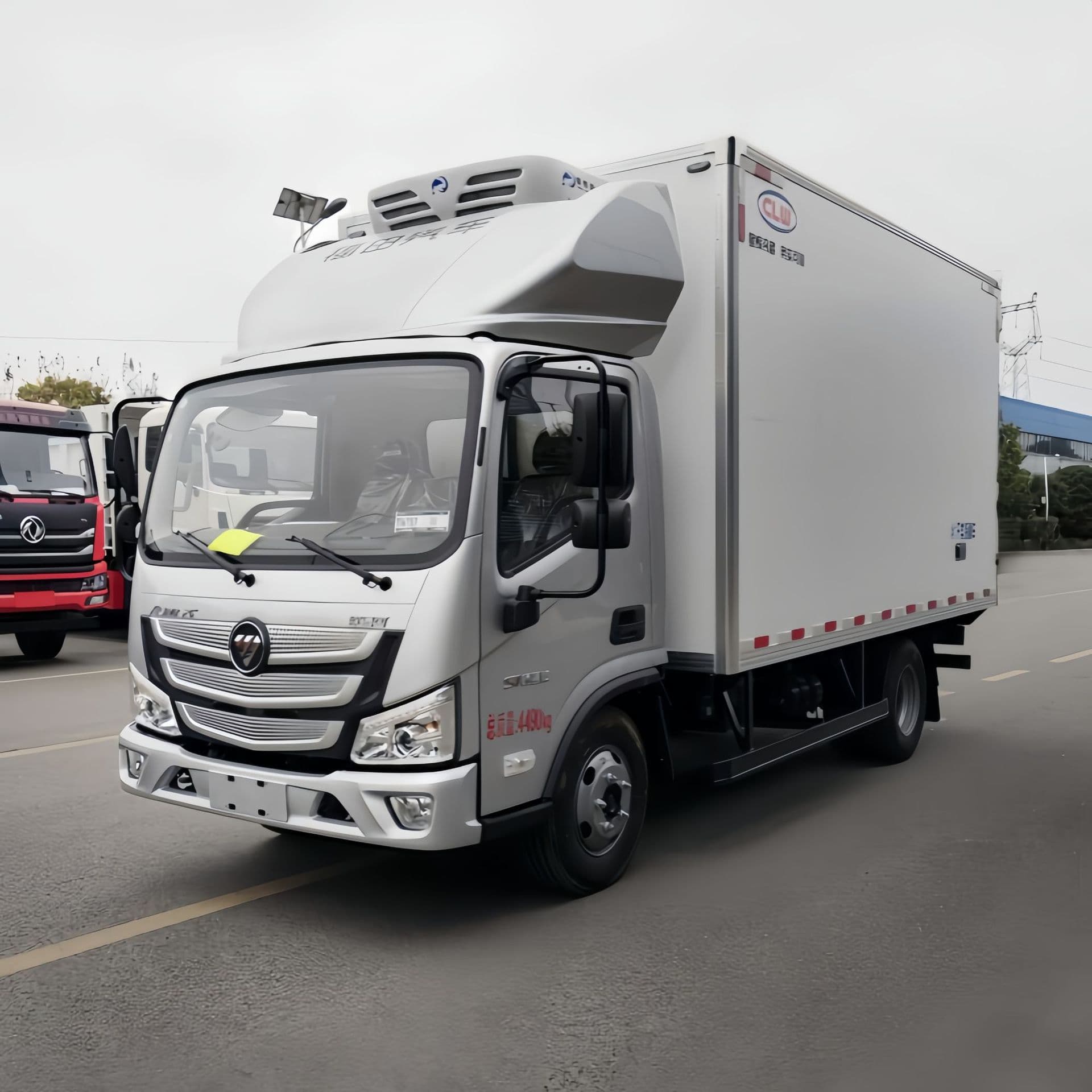 Foton Aumark S1 Export Cold Chain Truck 5A Grade Refrigerated Van Middle East Fruit and Vegetable Fresh Food Constant Temperature Delivery Truck